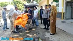 Polsek Talang Padang dan Inafis Polres Tanggamus Identifikasi dan Evakuasi Mayat di Siring Jalan 