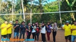 Semarak HUT RI ke-81 di Pekon Sinar Jawa dari Lomba Ngaji, Gaple dan Voli