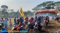 Adventure Trail Gas Amal Digelar di Pekon Neglasari, Dukung Pembangunan Masjid Nurul Iman