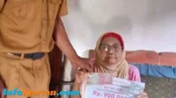 Penyaluran BLT-DD Pekon Sukoharum, 11 KPM Terima Bantuan Rp900 Ribu