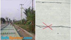 Proyek Rigid Beton Senilai 23 Miliar di Sukoharjo Menuai Kritik, Baru Selesai Sudah Retak Seribu